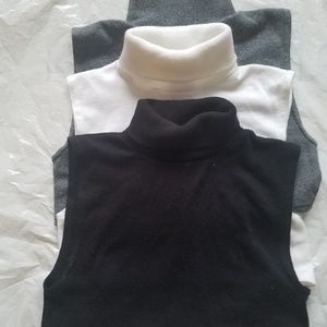 Set of 3 turtle neck dickies